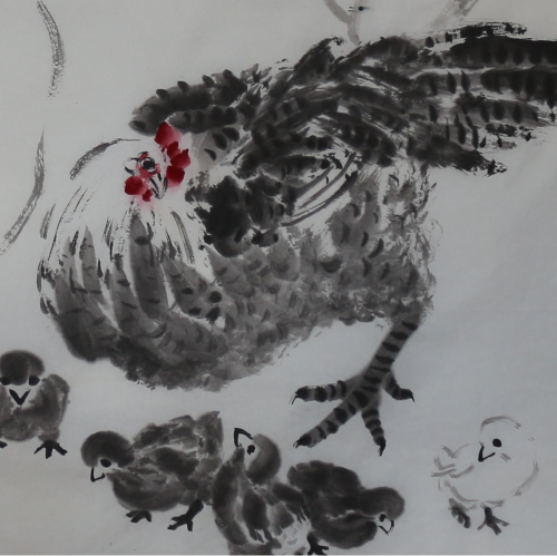 The animal painting